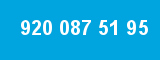920 087 51 95 920 087 51 95